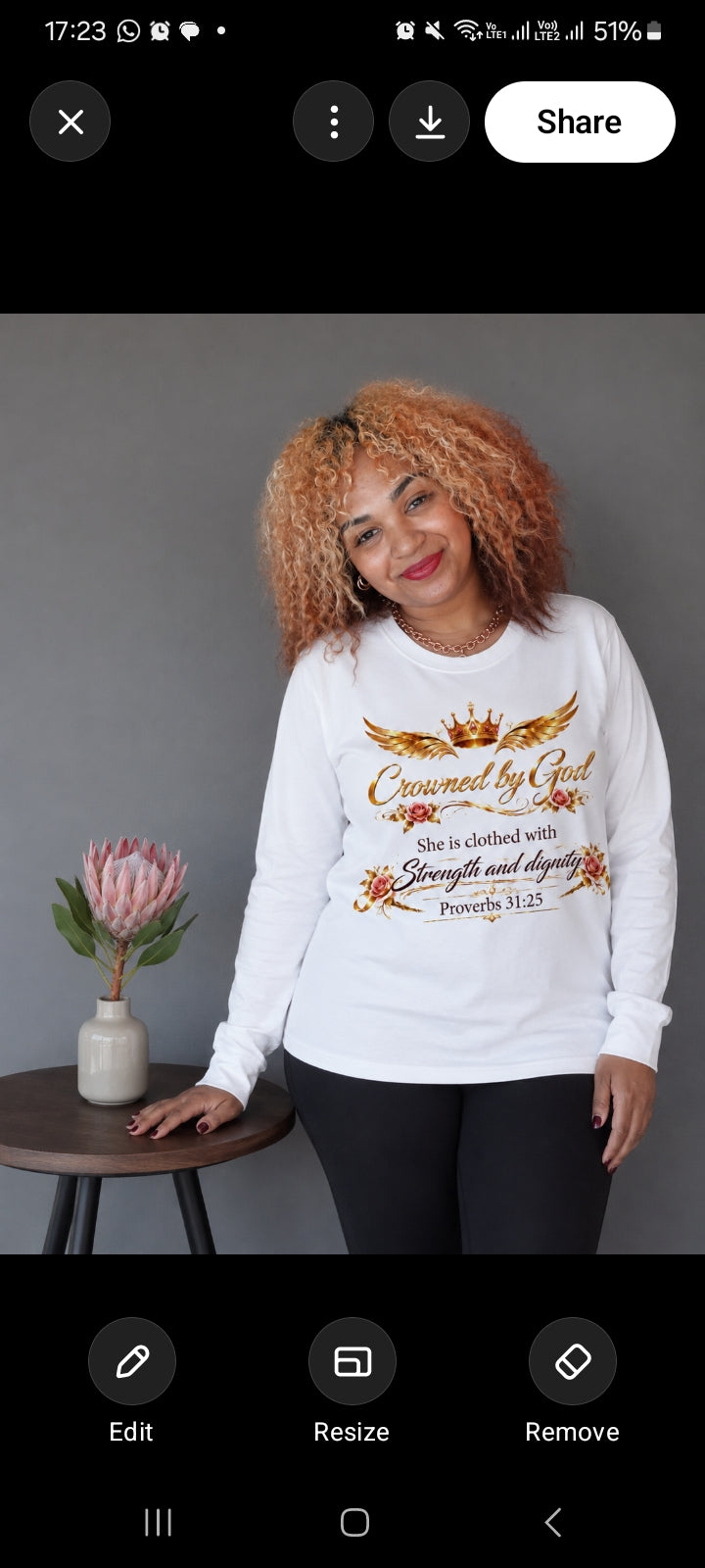 Long sleeve T-shirt