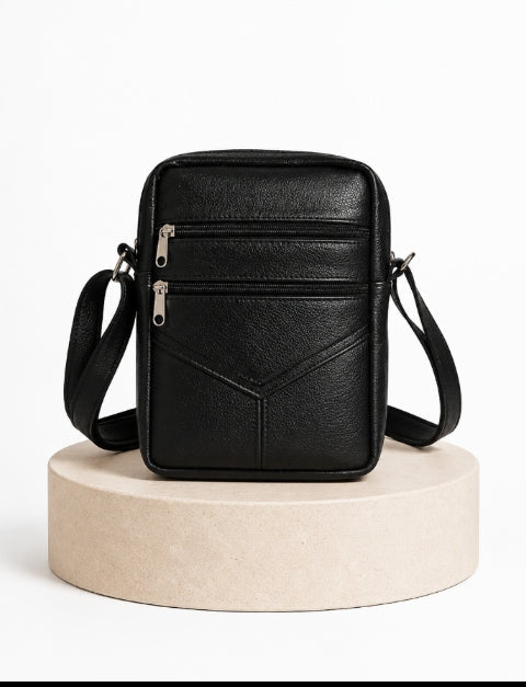 Genuine Leather Crossbody Bag