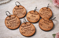 Wooden keyring